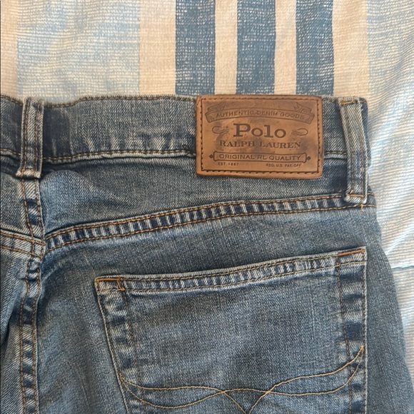 Polo Authentic Denim Goods by Ralph Lauren Blue Stonewash Denim Jeans